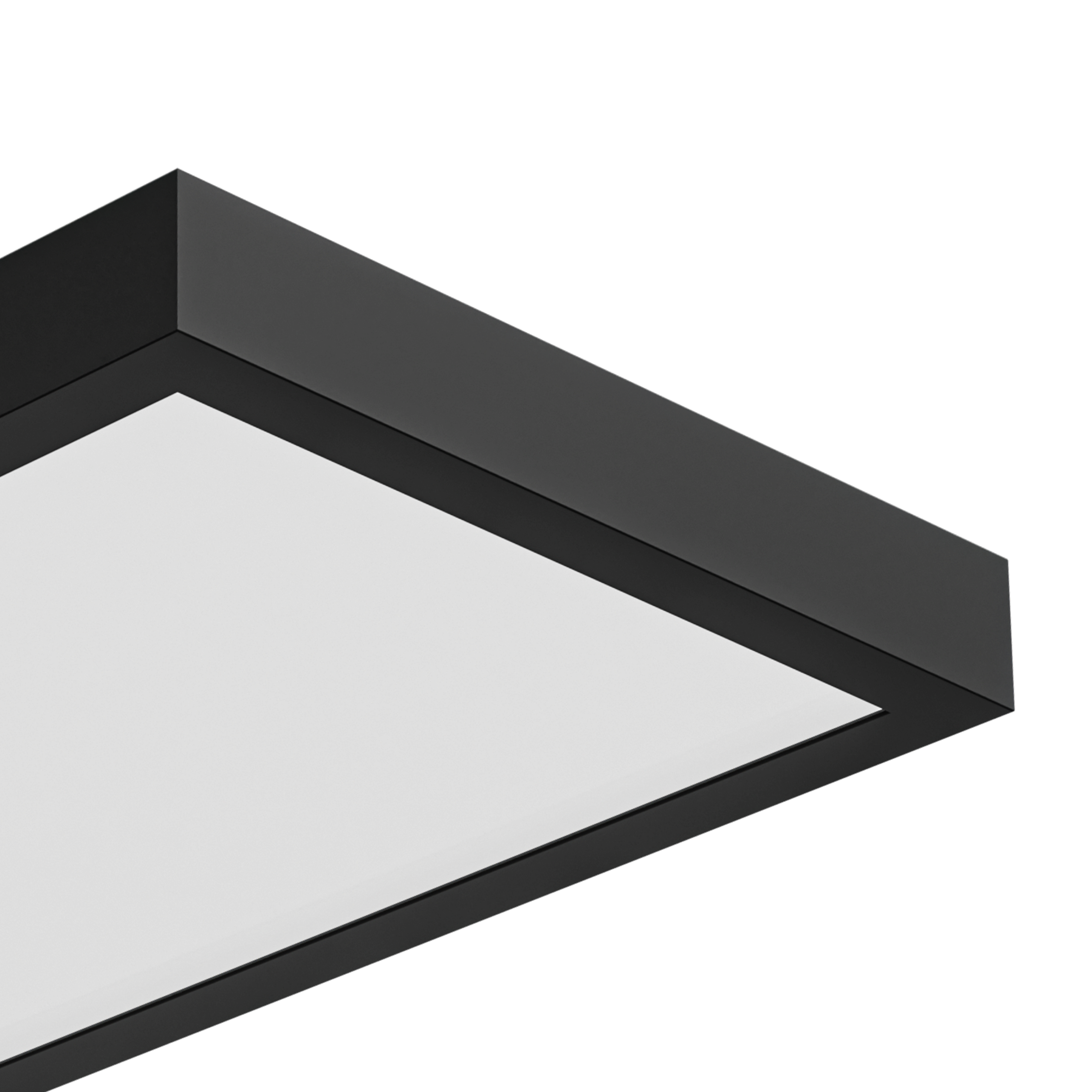 welight intelligent | RFL 101 Retrofit LED-Panel Format plus – Detailansicht schwarz matt