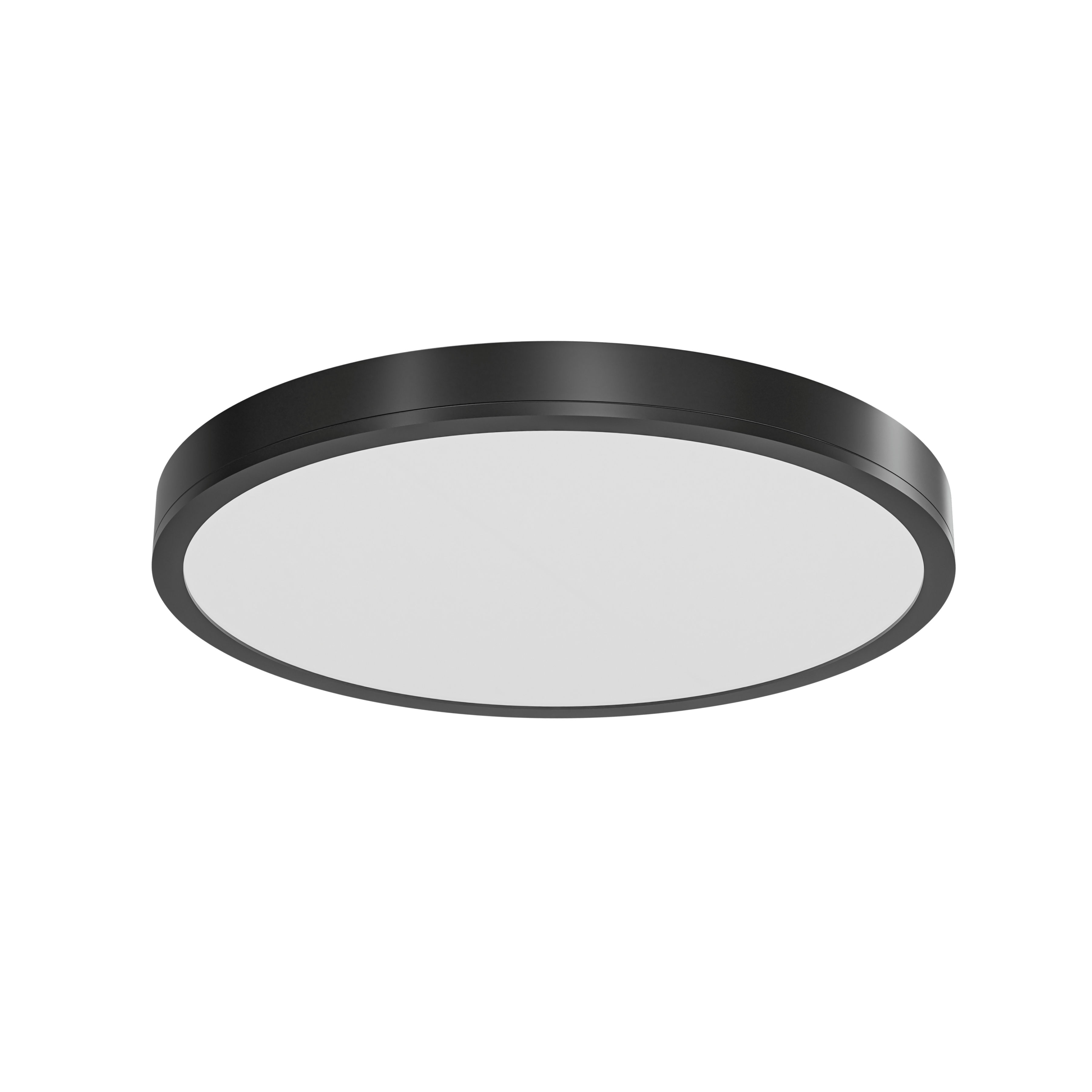 welight intelligent | EAL 303 Decken Design LED-Aufbauleuchte – Perspektive schwarz matt