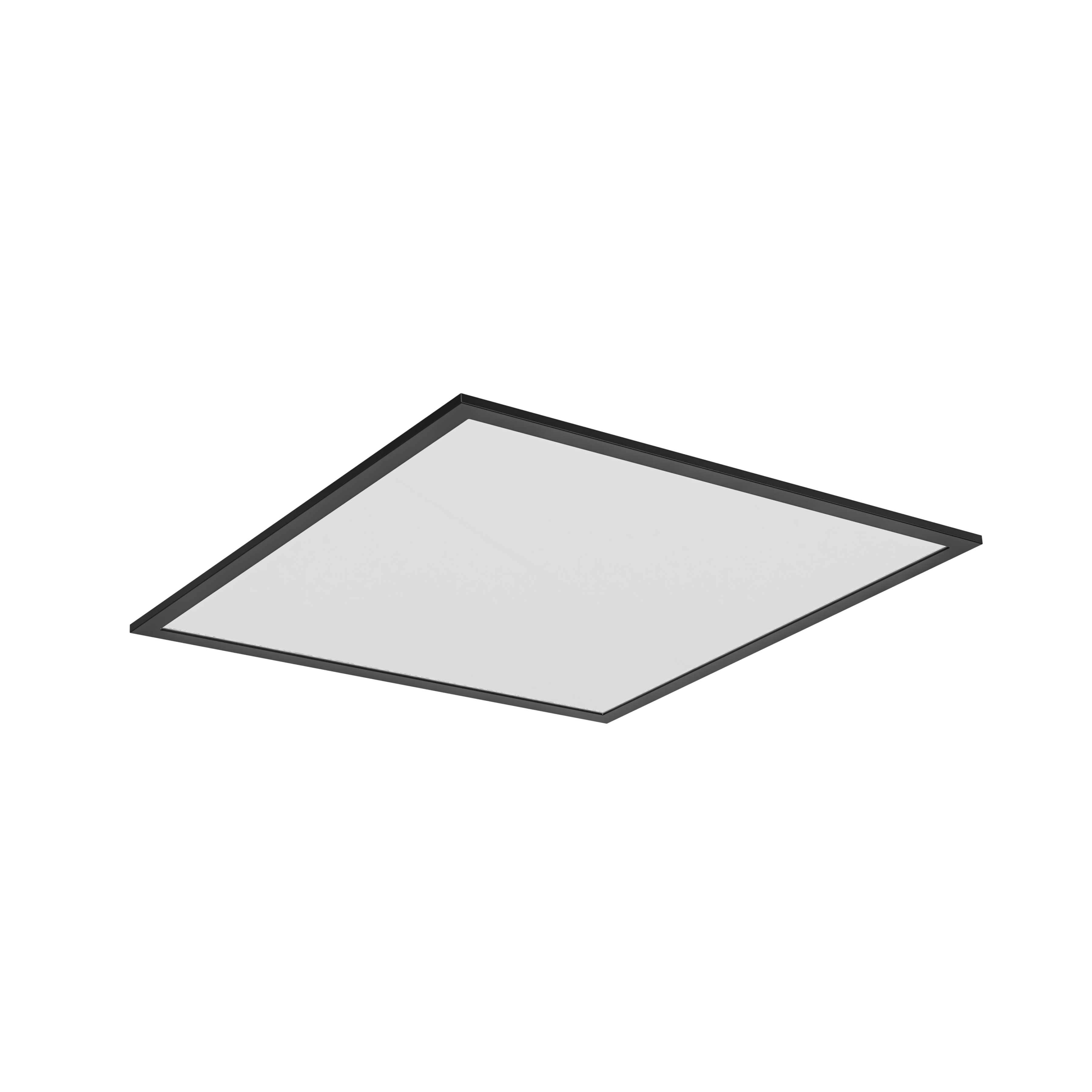 welight intelligent | EAL 303 Retrofit LED-Einbauleuchte – Perspektive schwarz matt