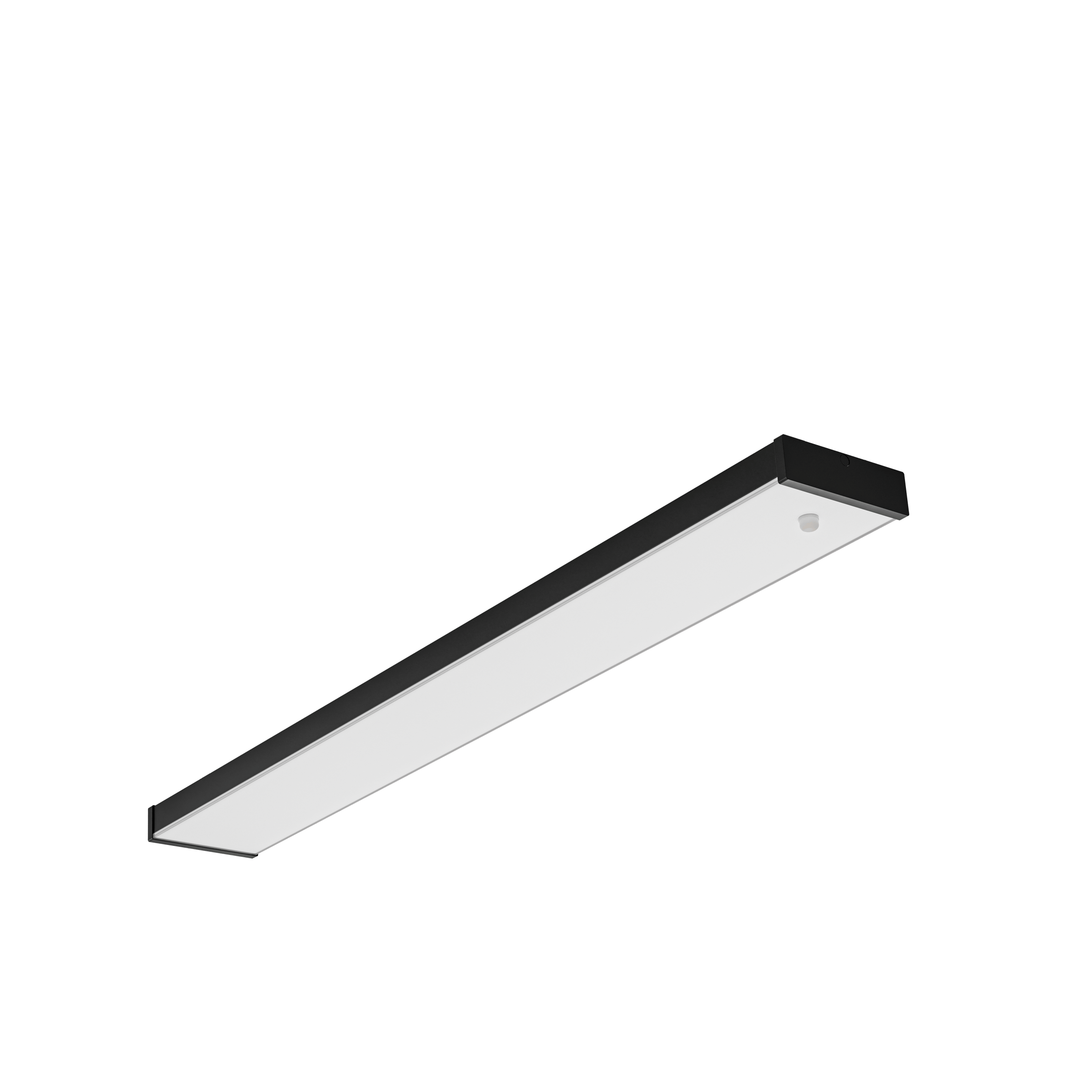 welight intelligent | EAL 303 Retrofit LED-Aufbauleuchte – Perspektive schwarz matt
