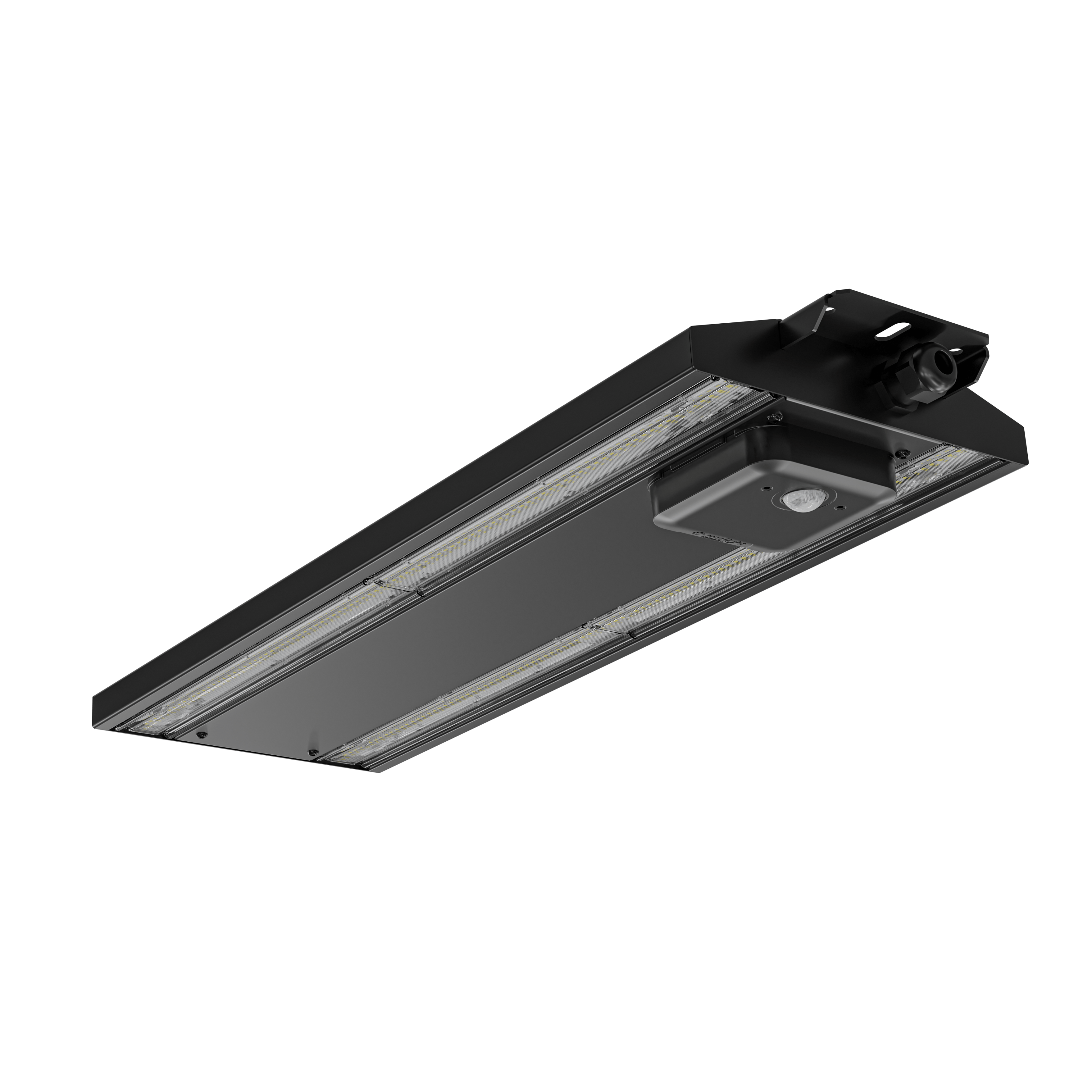welight intelligent | LHS 606 LED Highperformance Sensor Hallenstrahler – Perspektive schwarz matt
