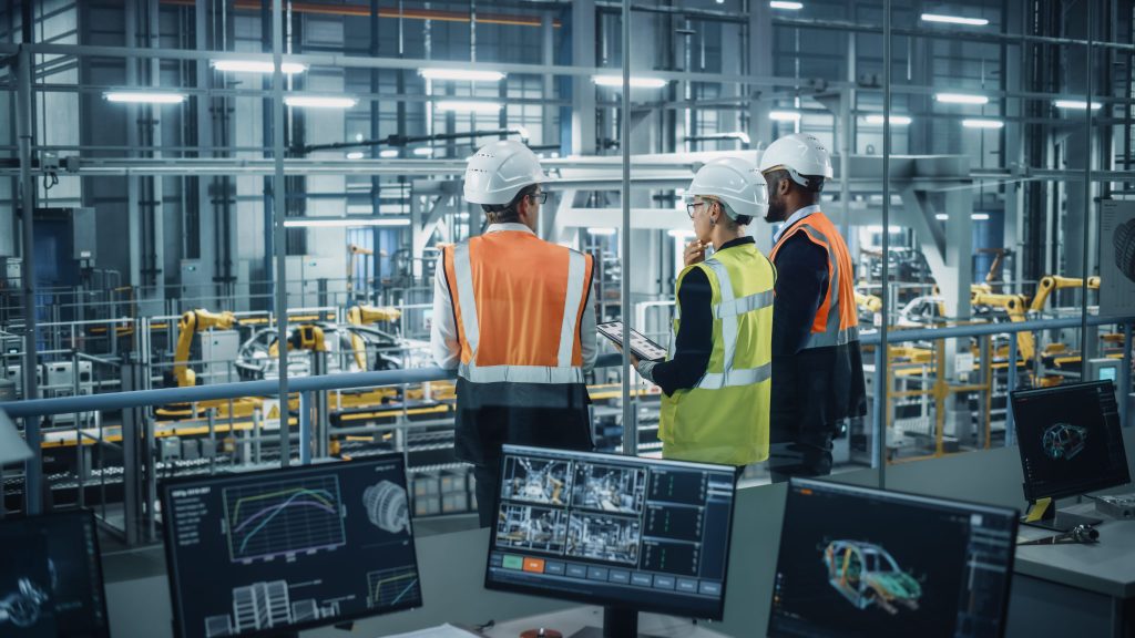 Intelligente Industriebeleuchtung für Produktion und Logistik